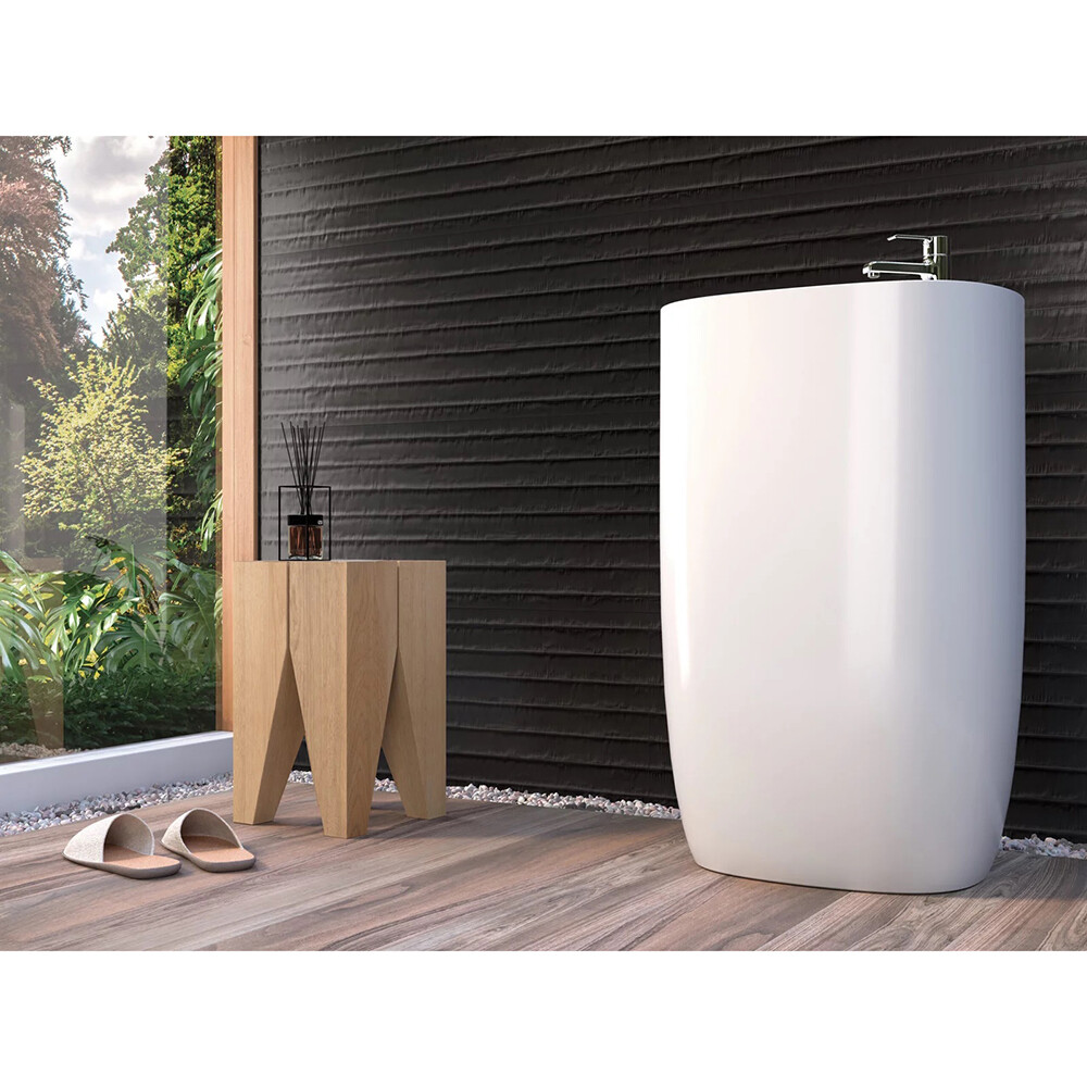 REVESTIMIENTO ZEN BLACK RECTIFICADO "A" 40X120 CM Revestimiento Zen Black Rectificado "a" 40x120 Cm
