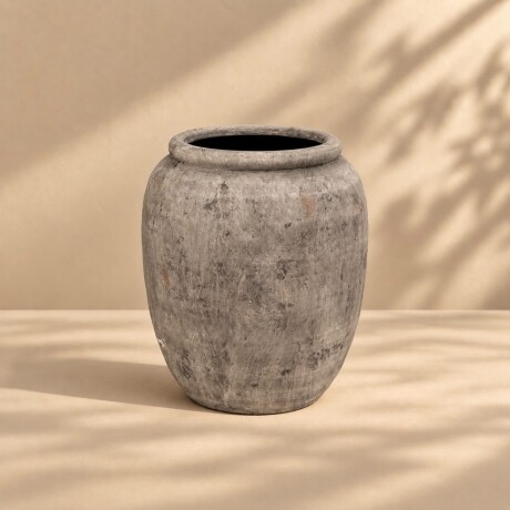 Jarrón de Cerámica Decorativo - Altura 22cm x Ø 22cm Jarrón de Cerámica Decorativo - Altura 22cm x Ø 22cm