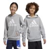 Canguro Adidas Essentials Logo Gris