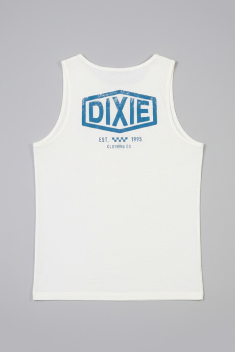 MUSCULOSA TUNEO DIXIE Blanco