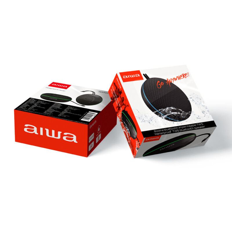 Parlante Portátil Con Correa | AIWA | AW-F20BT-BK Parlante Portátil Con Correa | AIWA | AW-F20BT-BK