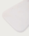 Tabla de servir Zera de mármol blanco Tabla de servir Zera de mármol blanco