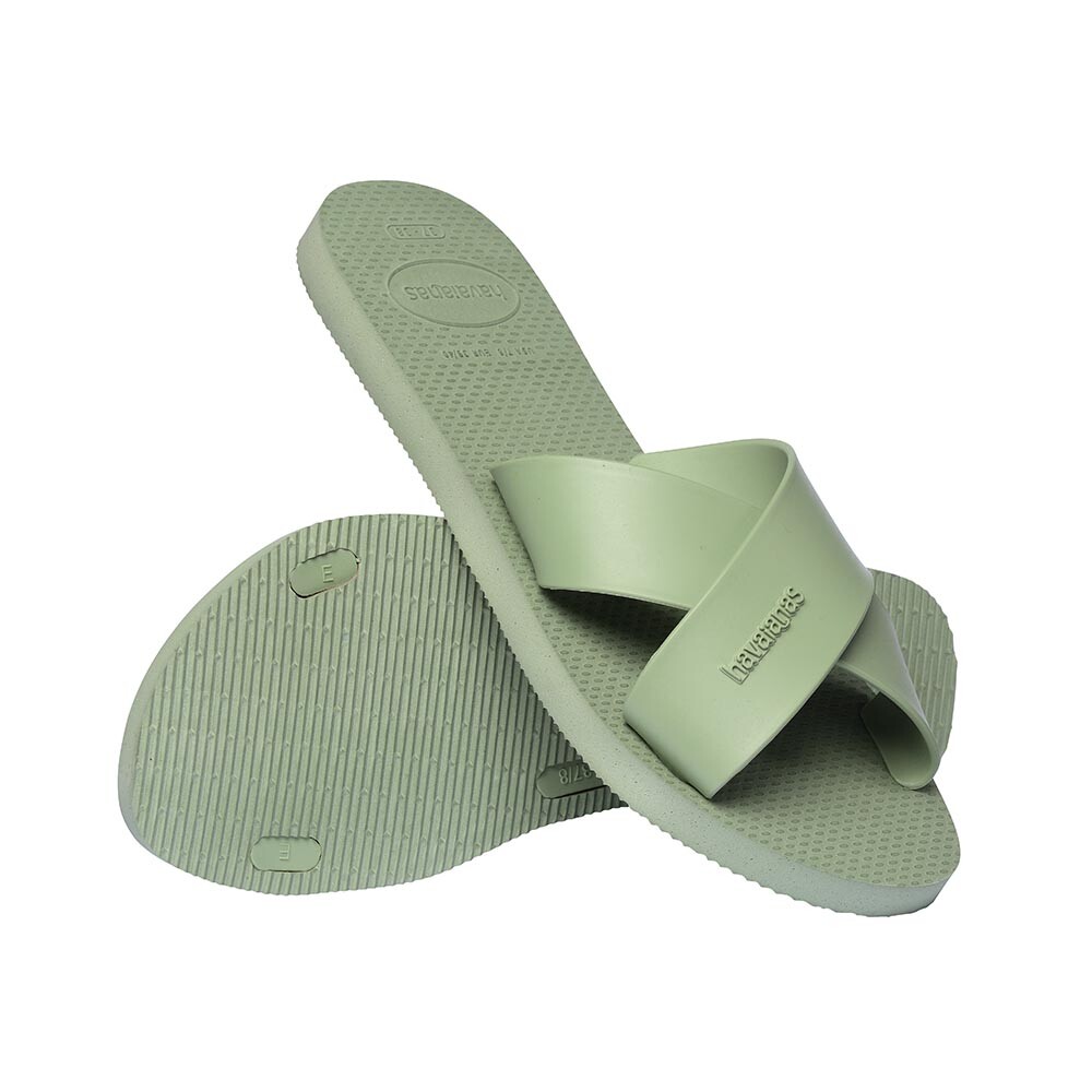 Sandalias Havaianas Aqua Mujer Smoke Green