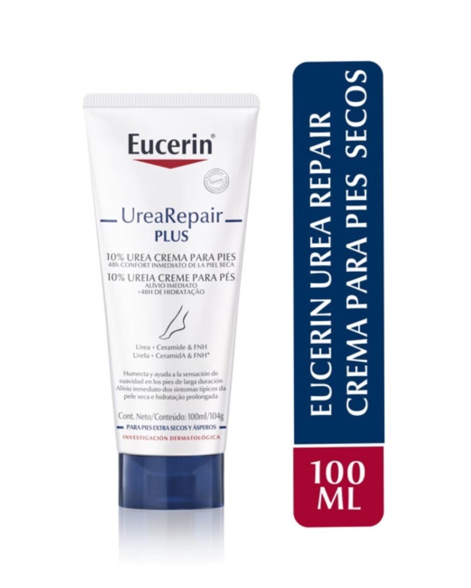 Eucerin UreaRepair Crema para Pies 100ml – Hidratación Intensiva