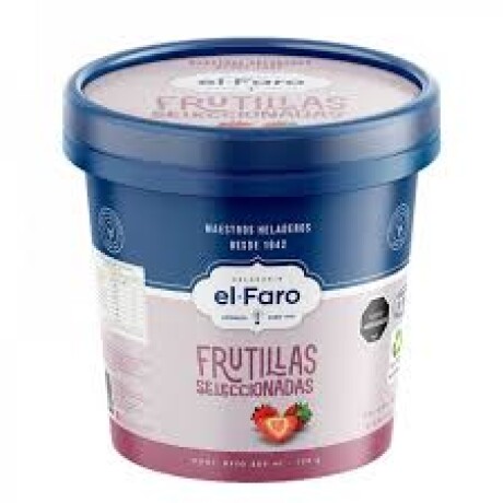 HELADO EL FARO FRUTILLAS SELECCIONADAS 200ML HELADO EL FARO FRUTILLAS SELECCIONADAS 200ML