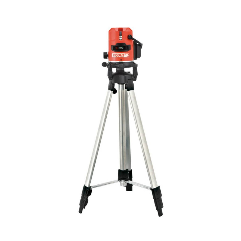 NIVEL LASER VERDE 50M AUTONIVELANTE 360 CON TRÍPODE Y ACCESORIOS EQUUS NIVEL LASER VERDE 50M AUTONIVELANTE 360 CON TRÍPODE Y ACCESORIOS EQUUS