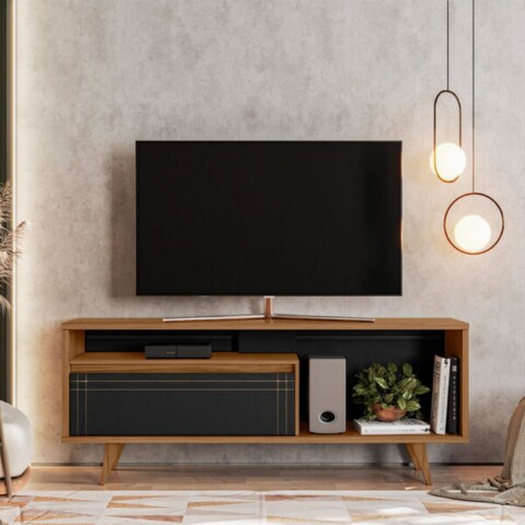 Rack Con Patas NT1315 Novatel Freijo Negro Rack Con Patas NT1315 Novatel Freijo Negro