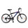 Bicicleta Baccio Alpina Man R24 Negro y azul