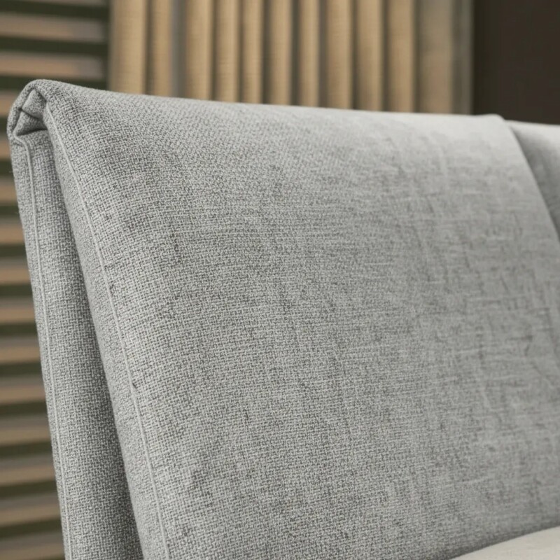 Respaldo para sommier Queen 1.80 Mts - Tela gris claro Respaldo para sommier Queen 1.80 Mts - Tela gris claro