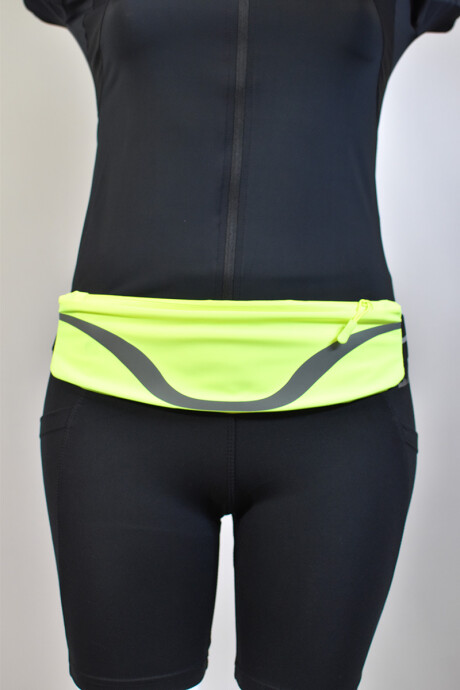 Riñonera Deportiva Amarillo fluo