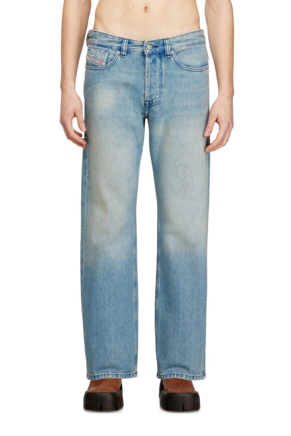 Jean Para Hombre Relaxed - 1980 D-Eeper Azul Claro