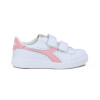 Diadora Champion Niño KNOCK ON Velcro I Blanco/Rosado Blanco-Rosado