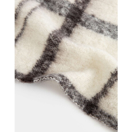 Bufanda Cuadros Estampado Rayas