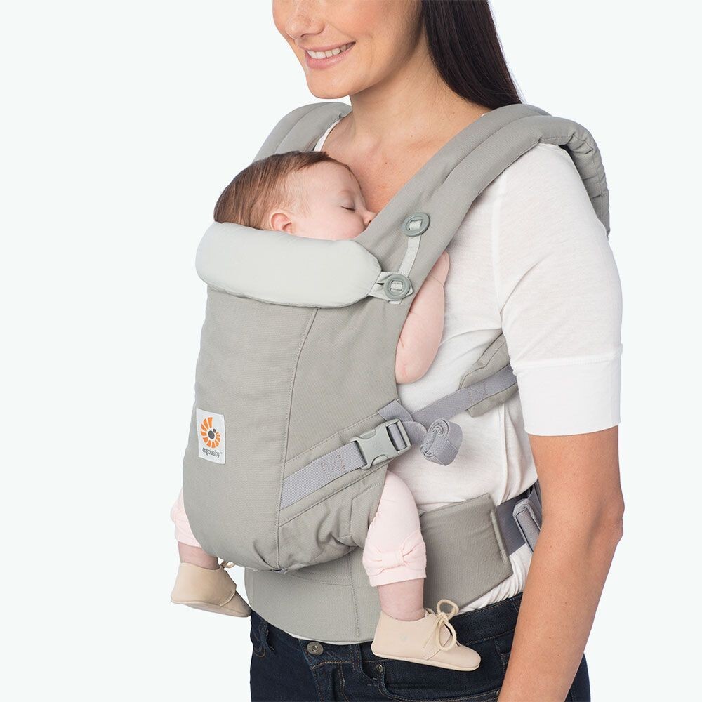Mochila porta bebe ERGOBABY adapt gris