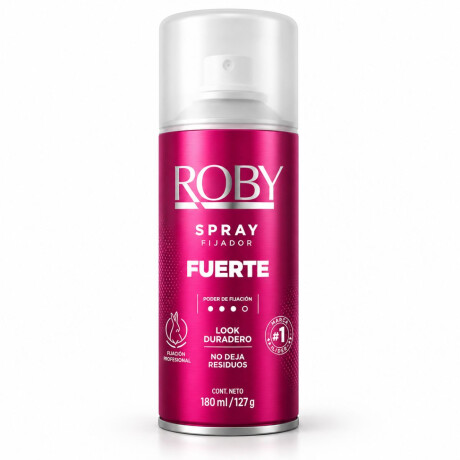 FIJADOR ROBY SPRAY NEW 180ML FUERTE FIJADOR ROBY SPRAY NEW 180ML FUERTE