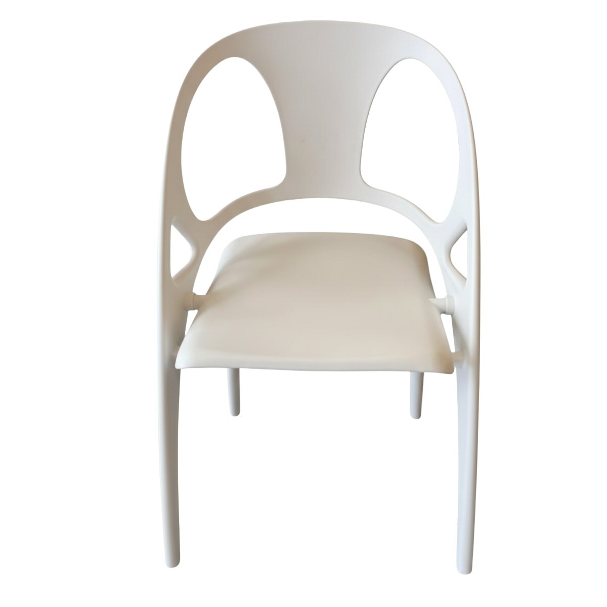 SILLA PLEGABLE PLAST BLANCA 54X58X80CM 
