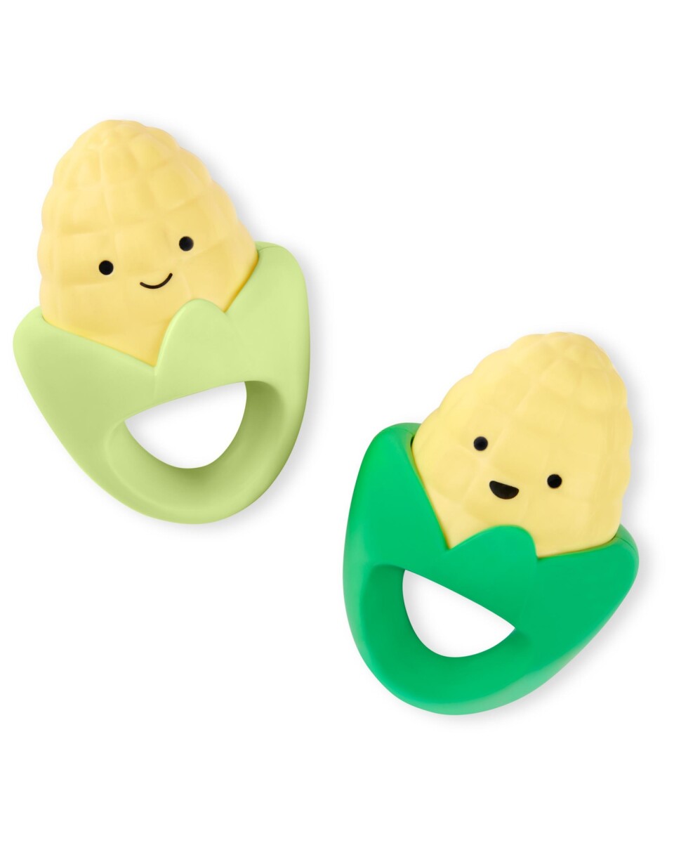 Maracas de maíz para bebés 