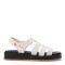 Sandalias de Mujer Zaxy Conectada Blanco - Negro
