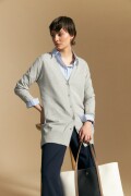 CARDIGAN ROMERO Gris Melange