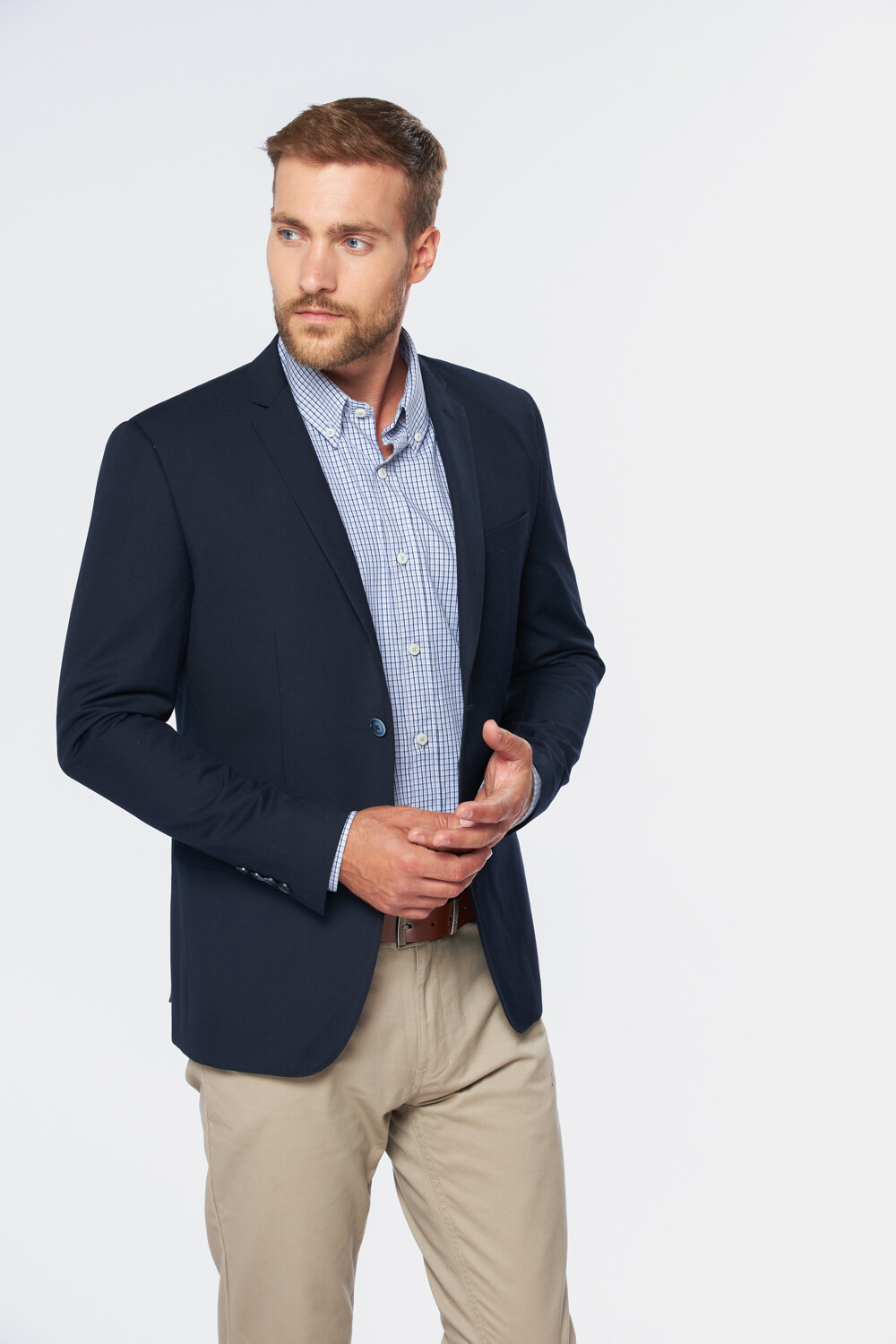 SACO SPORT SLIM FIT Azul
