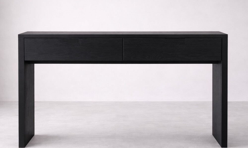 Recibidor AMBAY en Negro 2 Cajones Recibidor AMBAY en Negro 2 Cajones