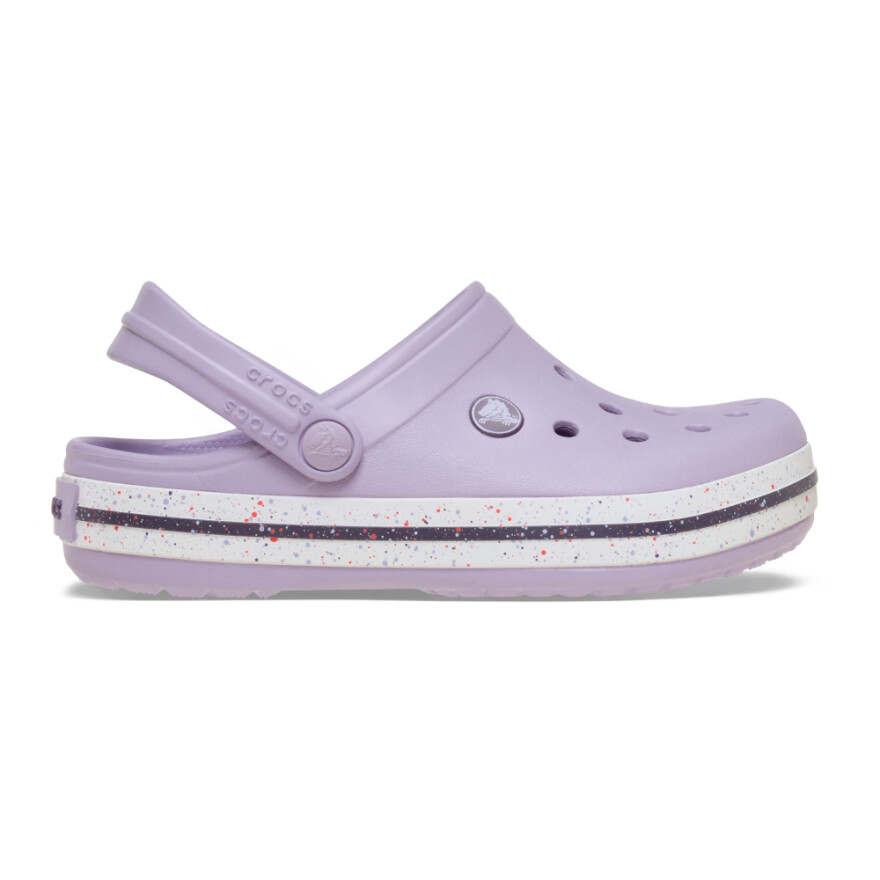 Crocs Crocband Speckled Band Clog T - Niños 1 a 5 años Lavender