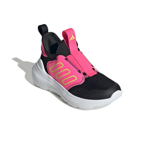 Championes Deportivos de Niña Tensaur Comfort Negro-Rosado