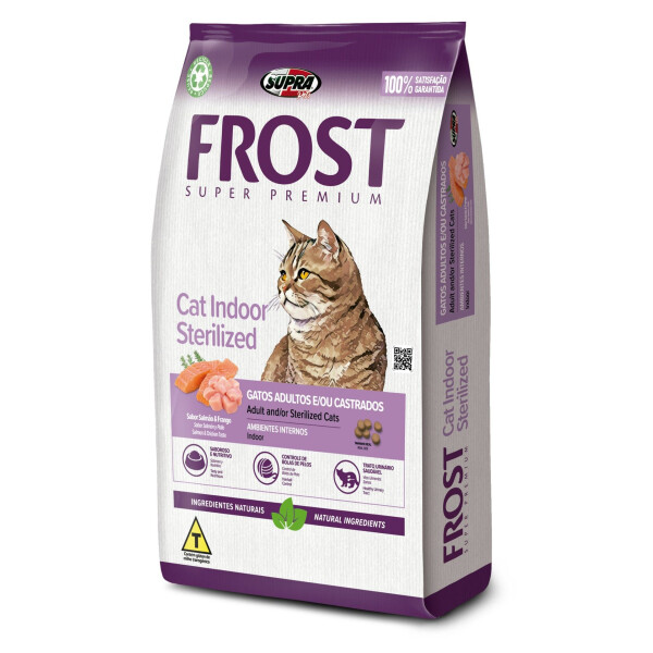 ALIMENTO FROST GATO INDOOR CASTRADO 7,5+1 KG ALIMENTO FROST GATO INDOOR CASTRADO 7,5+1 KG