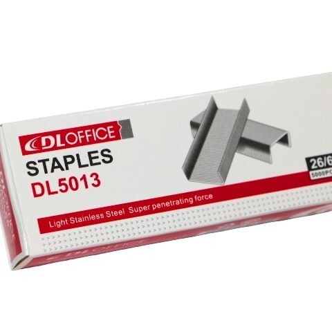 BROCHE DL TAMAÑO 26/6 X 5000 UNIDADES BROCHE DL TAMAÑO 26/6 X 5000 UNIDADES