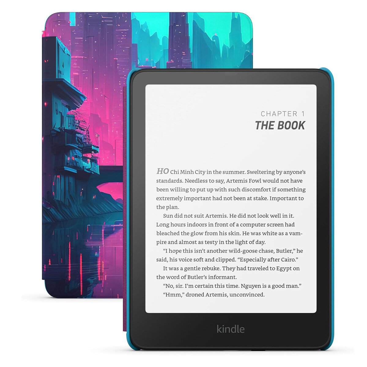 Lector digital Kindle Paperwhite Kids 12 16GB Cyber City 