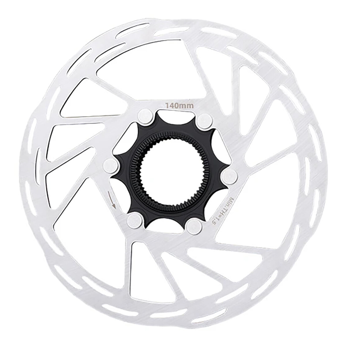 Rotor De Freno De Disco 140mm IIIPro Ar68s Bloqueo Central 