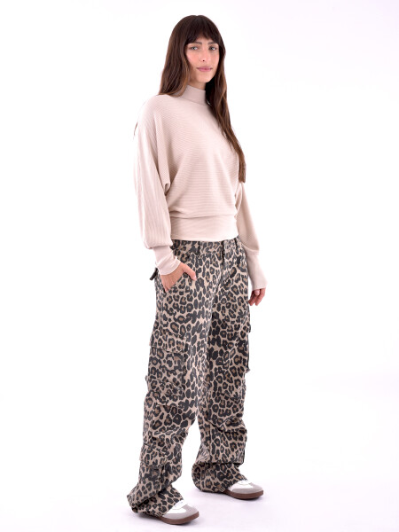 BUZO SCARLETT BEIGE CLARO