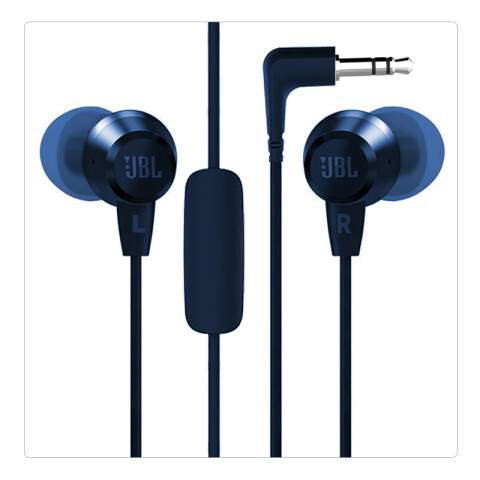 Auricular JBL In-Ear C50HI 3.5mm blue Unica