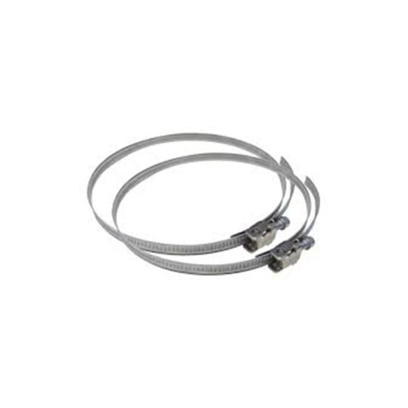 Bridas galvanizadas para ductos (21,5CM) X 2 UNID E87048