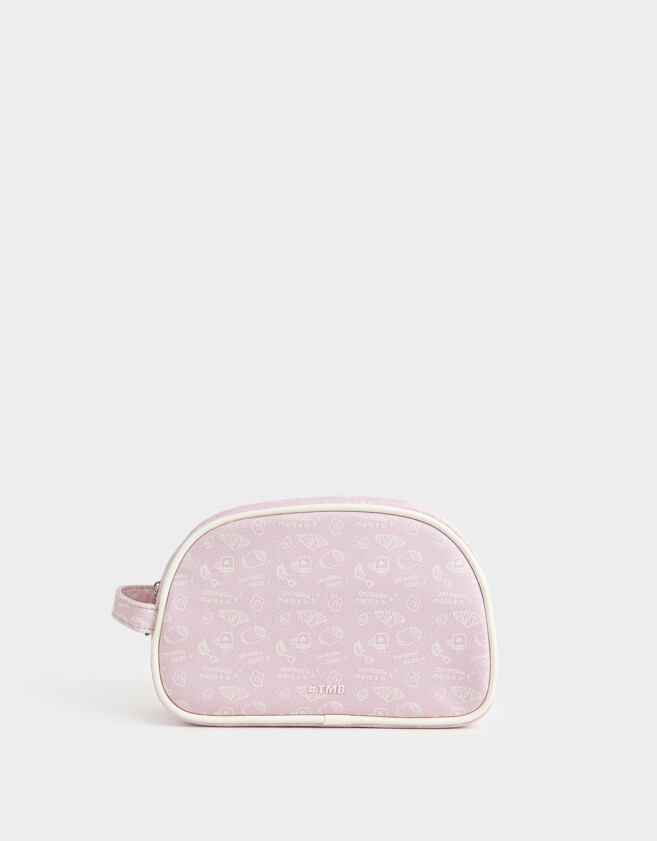 Porta Cosméticos Necessaires - Estampado Flores