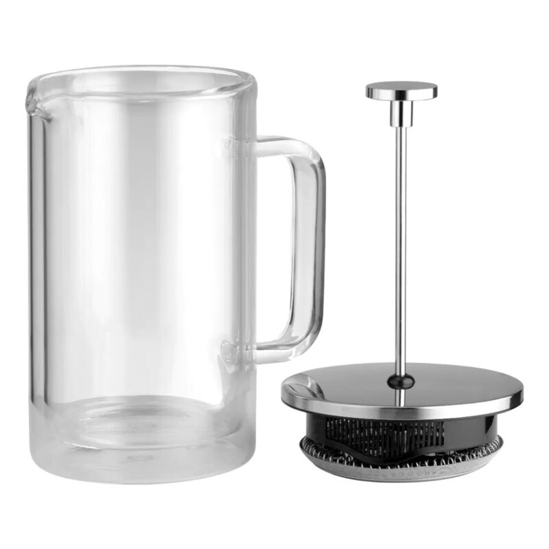 Cafetera Selecta con Prensa Francesa Doble Vidrio 600ml Cafetera Selecta con Prensa Francesa Doble Vidrio 600ml
