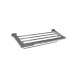 Toallero Con Repisa Metalico De Baño Cromado Brillante