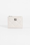 Billetera matelaseada beige
