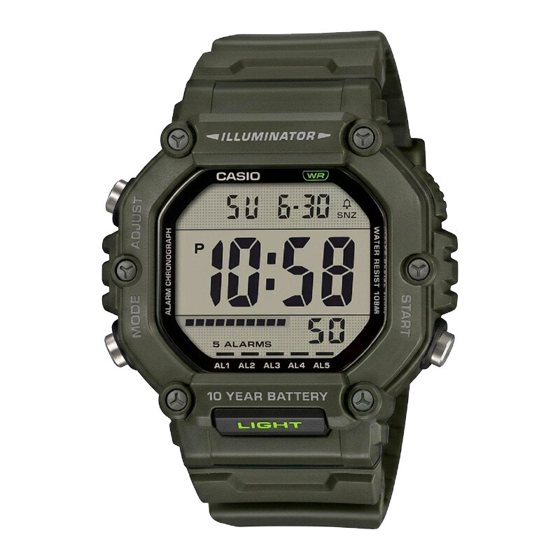 Reloj Casio Digital para Hombre AE-1600HX-3AVDF Reloj Casio Digital para Hombre AE-1600HX-3AVDF