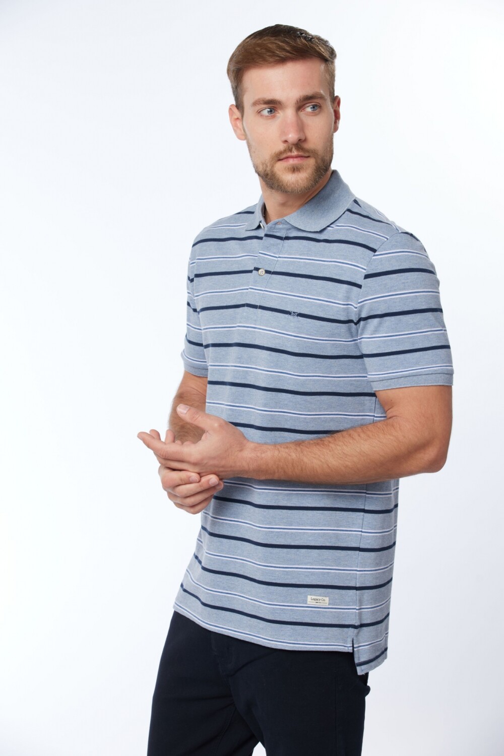 REMERA POLO PIQUE Denim