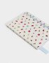 Anotadores Cuadernos y Memos Cuaderno A5 Tapa Blanda Encuadernado Con Calados - Blanco Crema