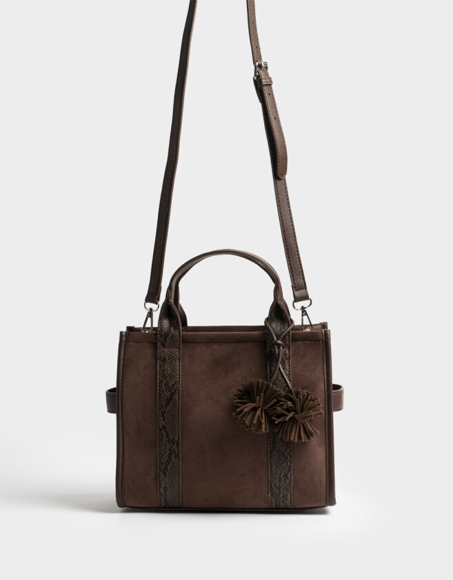 City Carteras Medianas - Marron Chocolate