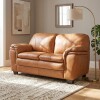 Sillón 100% Cuero - 2 Cuerpos - Monza Camel