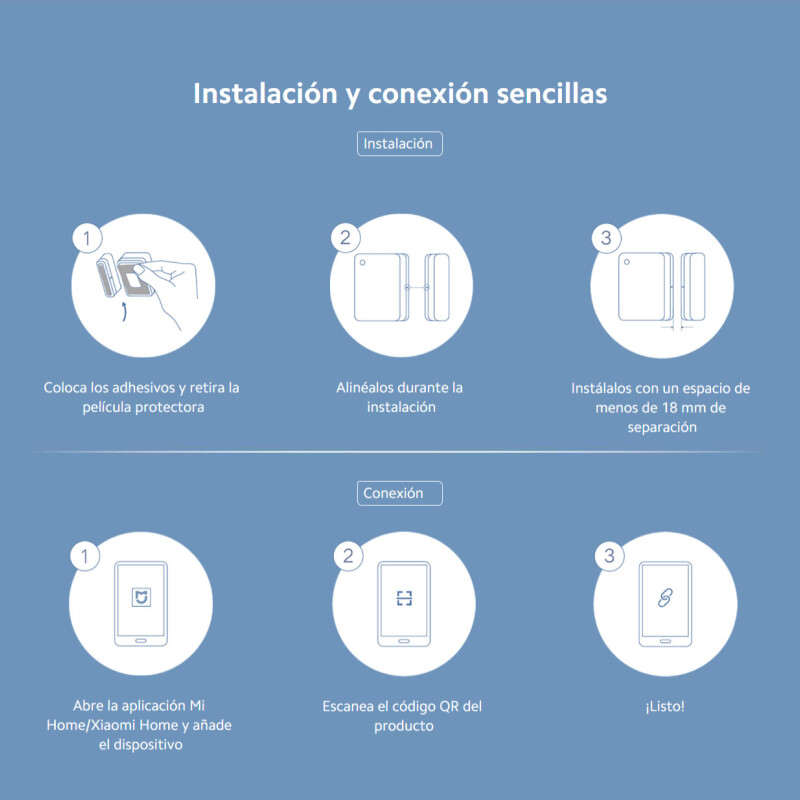 Sensor para Puertas y Ventanas Xiaomi Mi Door and Window Sensor 2 – Seguridad Inteligente en Uruguay Sensor para Puertas y Ventanas Xiaomi Mi Door and Window Sensor 2 – Seguridad Inteligente en Uruguay