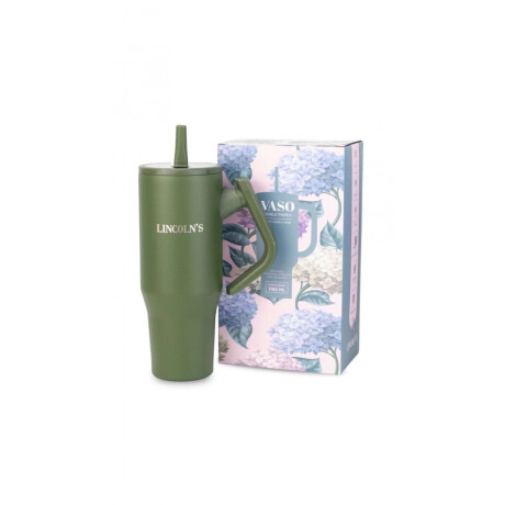 Vaso Malawi Verde Militar