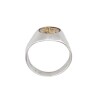 Anillo Profesión Escribano-Plata y Oro-Sin Piedra-AP5006 Sinpiedra