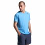 Polo Running Aero Tee Hombre Azure/black Reflective