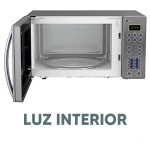 MICROONDAS 38 LTS acero inoxidable