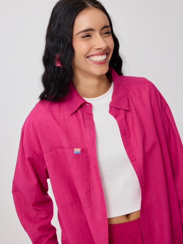 CAMISA VIONA RUSTY Fucsia