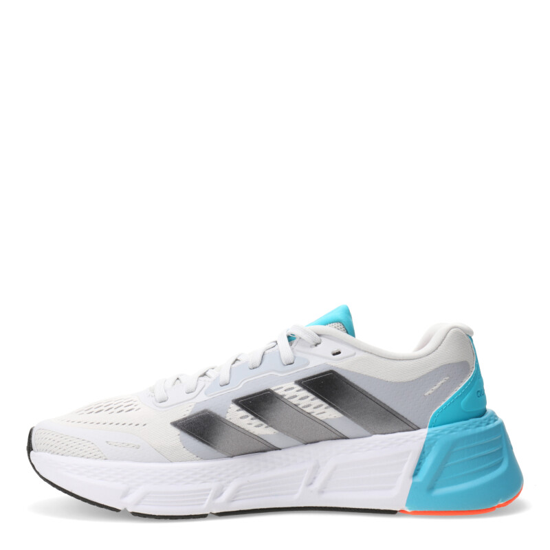 Championes de Hombre Adidas Questar 2 Gris- Negro - Verde Agua